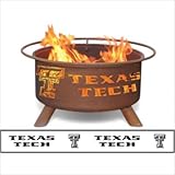Patina Products F233, 30 Inch Texas Tech Fire Pit