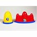Sand Castle 3-in-1 Building Set - Set of 3 Pails, Buckets, and Molds