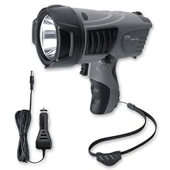 LiteXpress LXL601006 LXSP102 Handscheinwerfer, 1 Cree Hochleistungs-LED, Lichtleistung bis zu 210 Lumen, Leuchtweite bis zu 678 Metern und Leuchtdauer bis zu 120 Stunden, Leistungsangabe nach ANSI-Standard, grau