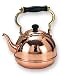 Kitchen & Housewares : Old Dutch 2 Quart Decor Copper Hammered Teakettle With Wood Handle