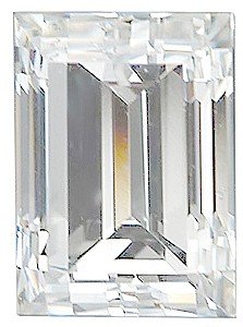 AfricaGems - Straight Baguette Shape Genuine High Quality Loose Diamond G-H Color - SI2/SI3 Clarity 0.17 carats, 4.50 x 2.25 mm in Size