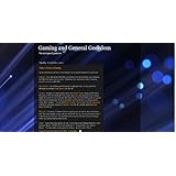 Gaming and General Geekdom