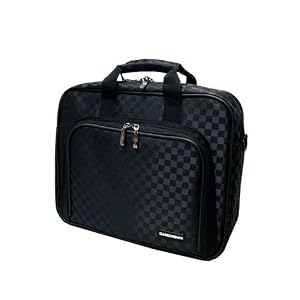 Apple MacBook MB881LL/A 13.3-Inch Laptop CaseCrown Premium Laptop Messenger Bag with Convenient Pockets and TSA Approved Combination Lock (Checkered)