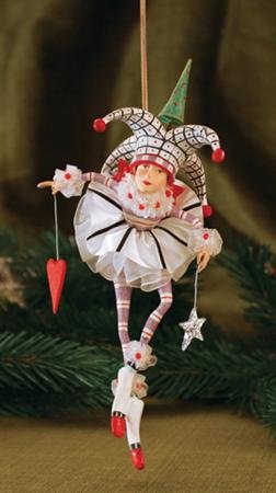 Patience Brewster Josie, Joker Of Heart Ornament 2013