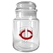 Minnesota Twins 31oz Glass Candy Jar  (Primary Logo)