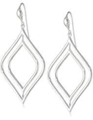 Zina Sterling Silver Wired Double Drop Earrings