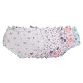 Womens/Ladies Patterned Underwear Briefs (Pack of 6)