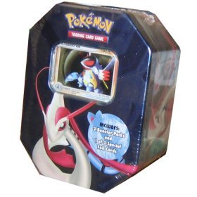 2008 Pokemon Classic EX Collector's Tin: Armaldo EX - 3 packs + Foil Promo (Blue Tin)