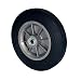 RWM Casters SN1 10" Diameter Solid Rubber Hand Truck Wheel, 2" Width, 5/8" Axle