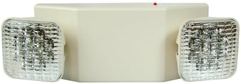 eTopLighting 2Packs LED Emergency Exit Light - Standard Square Head UL924, EL5C12-2