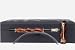 Parker - Duofold: Amber Check International GT Fountain-Pen, Gold Trims, Fine Nib.