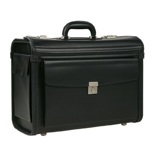 Dermata Business Pilotenkoffer 46 cm schwarz