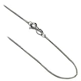 Sterling Silver 1 MM Italian Curb Chain in Sizes 7 , 14, 16, 18, 20, 22, 24, 30