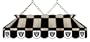 Imperial Oakland Raiders Licensed 40-Inch Rectangular Stained Glass Billiard Table Light