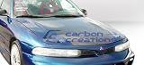 1994-1998 Mitsubishi Galant Carbon Creations Oem Hood