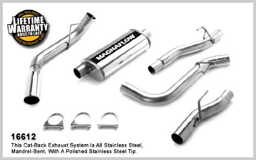 MagnaFlow 16612 Stainless Steel Exhaust System 2004 - 2009 Ford F-150 / 2006 - 2008 Lincoln Mark LT