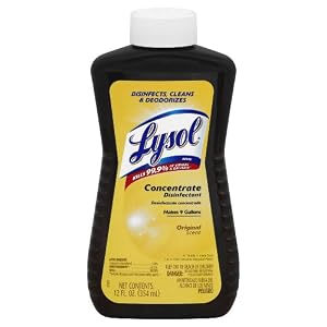 Lysol Concentrate Disinfectant, 12 Ounce