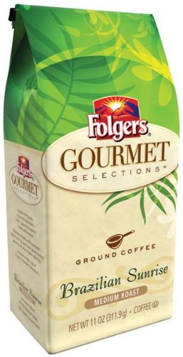 Folgers Coffee Gourmet Selections Brazilian Sunrise Medium Roast - 6 Pack