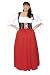Sexy Adult Womens Halloween Costumes Beer Maid Girl Heidi Fraulein Dirndl Costume Party Outfit Roma X-Large, As Shown