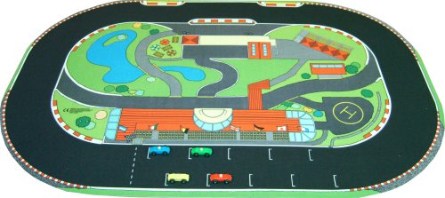Giant Car Racetrack Playmat (150x100cm) – a fun addition for the bedroom, playroom, nursery or class room!