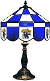 NCAA Kentucky Wildcats 14 Tiffany Style Executive Table Lamp