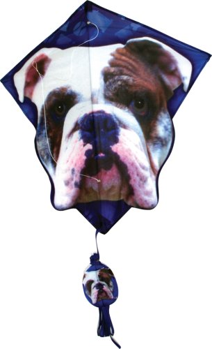 Brainstorm Pets AKC Deluxe Diamond Kite - Bulldog