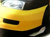 ★汎用品★RACING カナード バンパーウィング/レッド レッドウィング