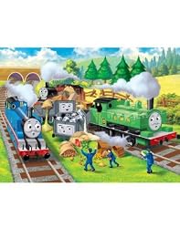 Thomas & Friends: Track Trouble - 24 Piece Floor Puzzle in a Shed Box