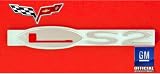 Officially Licensed Corvette LS2 Billet Aluminum Fender Emblem Badge
