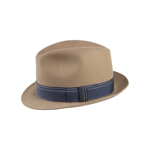 Snap Brim Wool Fedora Hat