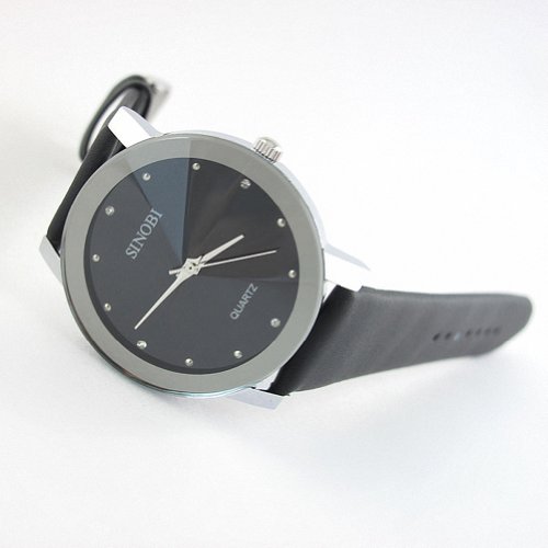 Youyoupifa Fashion Simple Design Black Couple Table Men's Wrist Watch NBW0QU6916-MM1