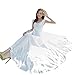 ilishop Women's Sleeveless Pleated Prom Party Chiffon Hot Summer Long Dress