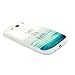 For Galaxy S3 , ivencase [Be Happy] Personality Fashion Sea Slim Pattern Ultra Thin Flexible Soft TPU Gel Texture [Clear] Bumper Protective Rear Skin Case Cover Perfect Fit for Samsung Galaxy S3 III i9300 + One 