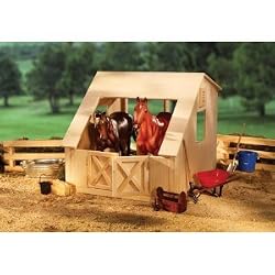 BREYER HORSES WOOD STABLE