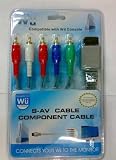 6 FT (1.8 m) Premium Gold Plated Component AV Cable for Nintendo Wii