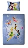 Character World Disney Fairies Friends Panel Duvet Set, Single