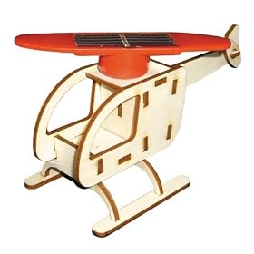 Solar Powered Helicopter Kit by StuffJunction