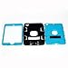 MagicSky Rugged Hybrid Dual Layer Armor Defender Full Body Protective Case Cover with Kickstand for iPad mini, iPad mini 2, iPad mini 3 - Teal/Black