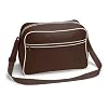 TASCHE Retro Shoulder / Polyester / 40x28x18 cm / chocolate / 684.29
