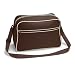 TASCHE Retro Shoulder / Polyester / 40x28x18 cm / chocolate / 684.29