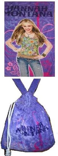 Hannah Montana Backpack Beach Towel - 2 in 1