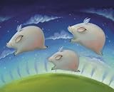 Pigs Will Fly by Rob Scotten poster print,10 in. x 8 in.