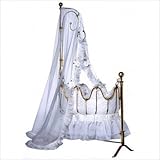 Little Miss Liberty Brass Oval Baby Cradle