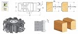 Amana 61110 3 PCS ADJ.ROUND & CHAMFER SET