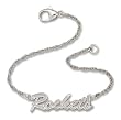 Sterling Silver Houston "Rockets" Script Bracelet