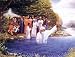Baptism by Ray Isaac - 20 x 26 inches - Fine Art Print / Poster