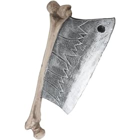 Click here to buy Scary Bone Axe Halloween Prop.