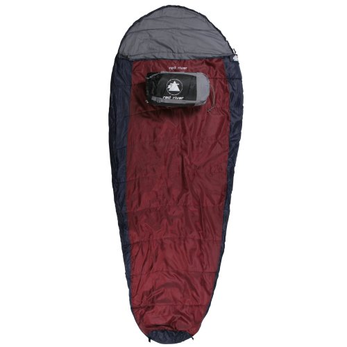 10T Redriver Sac de couchage sarcophage Rouge 220 x 90 x 55 cm