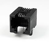 uxcell 電話線　テレホン　モジュラー　ジャック 　ジャックアダプター 　RJ11ジャック　25個