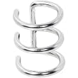 Illusion 3-Ring Non Pierced Clip On Ball Closure Ring